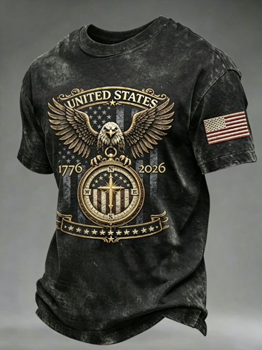 Men's UNITED STATES 1776-2026 Independence Day FAITH Tee