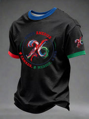 Men's Soccer 2026 Printed Casual T-Shirt
