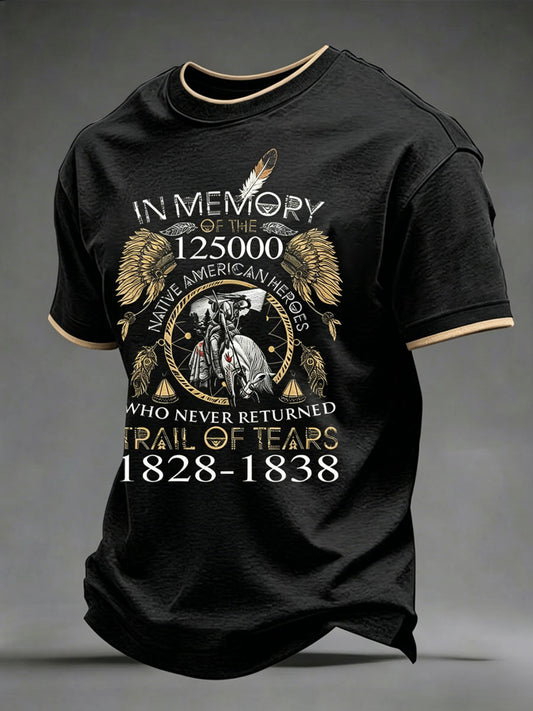 Men's Trail of Tears Casual T-Shirt