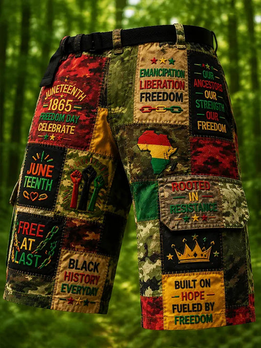 Men's Juneteenth Shorts