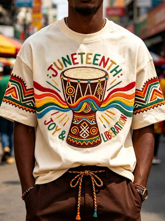 Men's Juneteenth Short Sleeves T-shirt