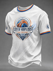 Men's New York Basketball Printed T-shirt