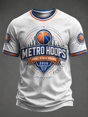 Men's New York Basketball Printed T-shirt