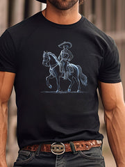 Men's Mexico Charro Pride Jalisco Printed T-shirt