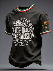 Men's Mexico Charro Pride Jalisco Printed T-shirt