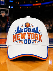 Unisex GO NEW YORK GO! Gift For Basketball Fans Hat