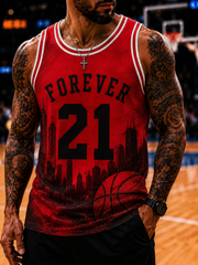 Men's Basketball Lovers Casual Tank Top