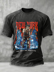 Men's Classic Basketball Fan Graphic T-shirt