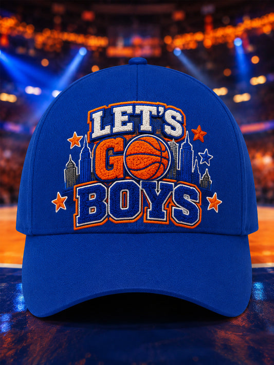 Unisex Go New York! Gift For Basketball Fans Print  Hat