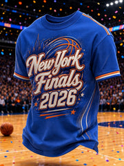 Men's New York Finals 2026 Printed T-shirt