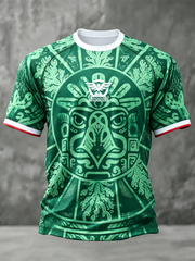 Men's Mexico Football Printed short sleeve t-shirt