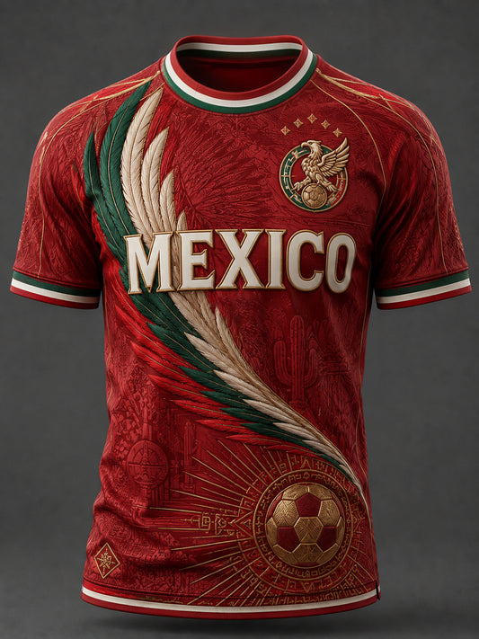 Men's Gift For Football Fans Print Casual Tee