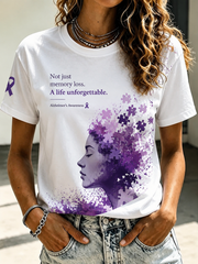 Women's Preventing Alzheimer's disease short-sleeved T-shirt