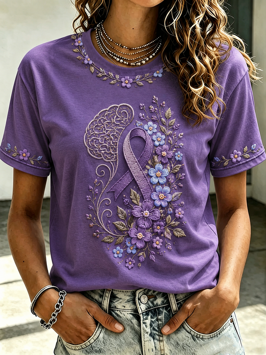 Women's Preventing Alzheimer's disease short-sleeved T-shirt