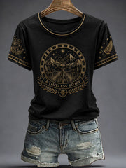 Women's A TIMELESS STORY Printed T-shirt