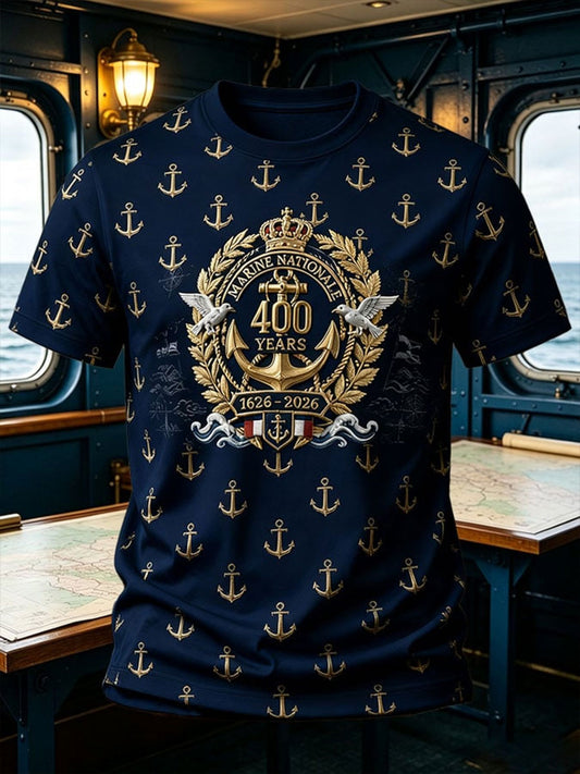Men's Marine Nationale 400 Years Shirt