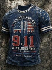 Men's 9.11 Never Forget  Printed T-shirt