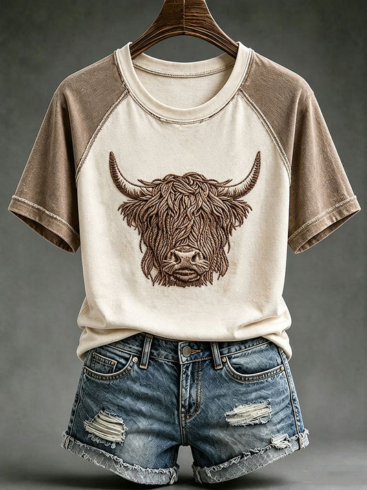 Women's Highland Cattle T-shirt