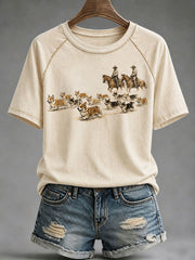 Women's Western Corgi T-shirt