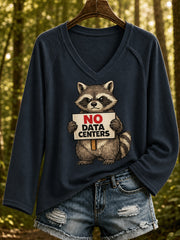 Women's Only You Can Prevent Ai Data Centers Print Long Sleeve T-Shirt