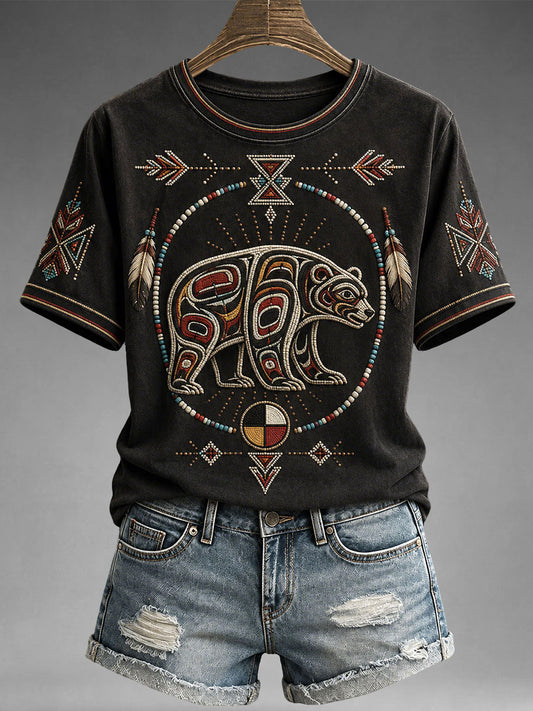 Women's Indigenous Art T-Shirt