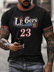 Men's Basketball 23 Printed T-shirt