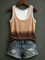 Women's Christian Lace Vests