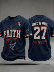 Men's Faith Over Fear Short Sleeves T-shirt
