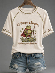 Women's 'Walking With The Lord' Casual T-Shirt