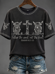 Women's Follow The Word Not The Herd Short-sleeved T-shirt