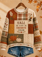 Women's Fall Is My Favorite Color Regular Sweatshirt