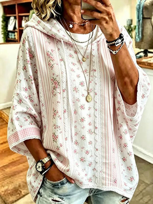 Women’s Breast Cancer Awareness Short-Sleeve Hoodie