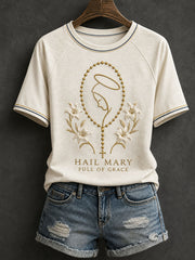 Women's Hail Mary Full Of Grace T-Shirt