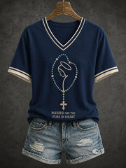 Women's Blessed Are The Pure In Heart T-Shirt
