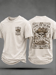 Men's "I came for the rum, not the people" Fun Casual Unisex T-shirt
