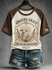 Women's" The Lord Is My Shepherd " Christian Casual T-shirt