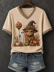 Women's Autumn Halloween T-Shirt