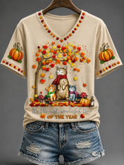 Women's It's The Most Wonderful Time Of The Year Short-sleeved T-shirt