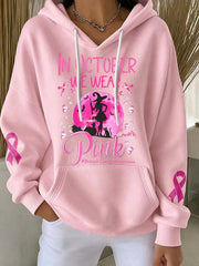 Women's In October We Wear Pink Hoodie