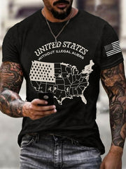 Men's United States Without Illegal Aliens Tee