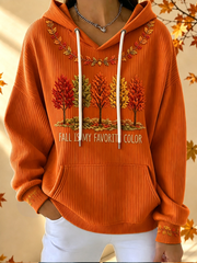 Women's Fall Is My Favorite Color Hoodie
