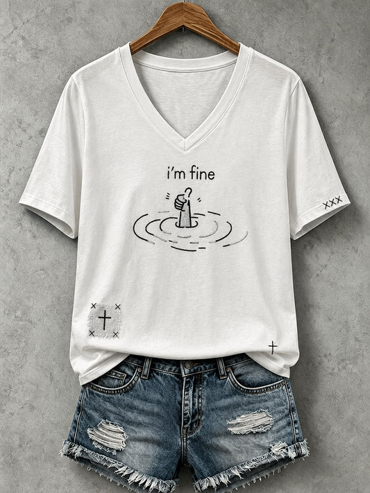 Women's I'm Fine T-Shirt