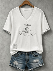 Women's I'm Fine T-Shirt