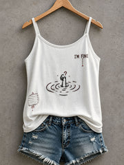 Women's I'm Fine Tank Top