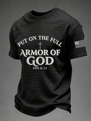 Men's Put On The Full Armor Of God Short Sleeves T-shirt