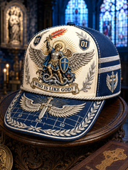 Unisex Retro Saint Michael the Archangel Hat