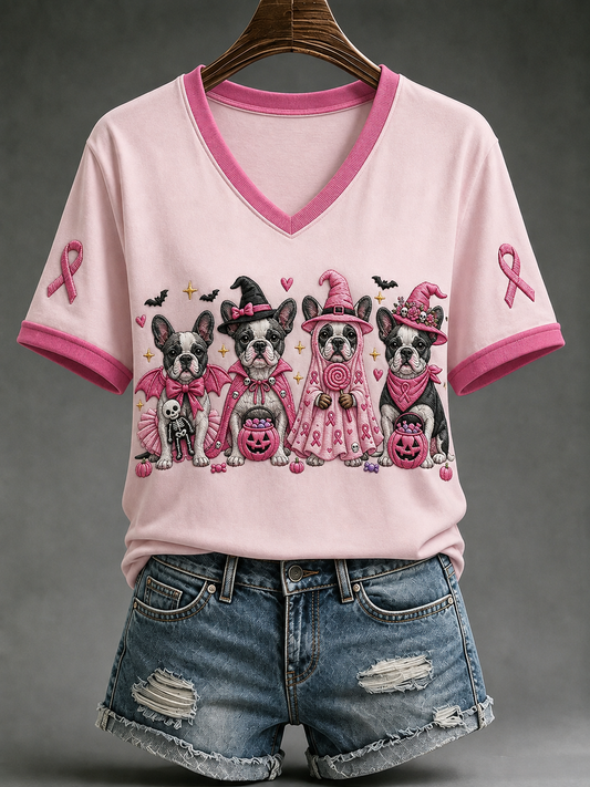Women's Breast Cancer Short-sleeved T-shirt