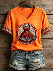 Women's Indigenous Art MMIW T-Shirt