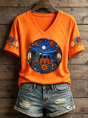 Women's Indigenous Art T-Shirt
