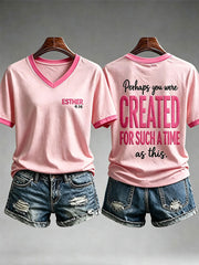 Women's Perhaps You Were Created For Such A Time As This T-shirt
